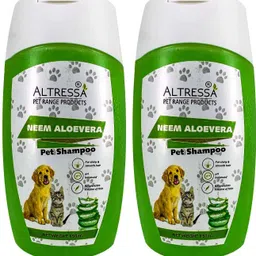 altressa Neem Aloe Vera Pet Shampoo, pH Balanced, Boost Volume for Shiny & Smooth Hair Anti-dandruff, Anti-itching, Conditioning Neem, Aloe Vera Dog Shampoo-picture-12