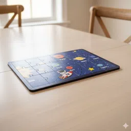 Montessori Wooden 1 Solar System Puzzle Toy Educational Game Kids Learning-image-62