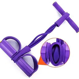 gamers hub Rubber Pull Rope Exerciser Body Trimmer Ab Exerciser image 2