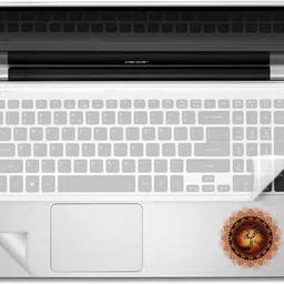 FineArts OM03 4 in 1 Laptop Skin Pack with Screen Guard, Key Protector and Palmrest Skin Combo Set image 3