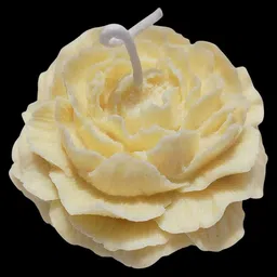ananya crafts Handcrafted Peony Rose Candle, 100% Soy wax with Sandalwood Scented Candle image 4