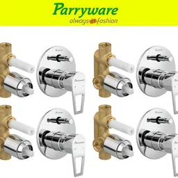 Espirion concealed Diverter Body with Concealed Upper Part set of 4 pic 215 Faucet Set-image-1