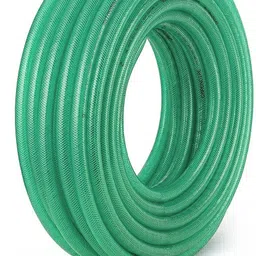 ahyra AH-30 30 Meter Garden & Car Wash Braided 3 Layered Hose Pipe SUITABLE FOR MULTIPURPOSE Hose Pipe image 1