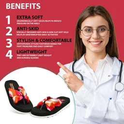 doctor health Extra soft|Soft|Orthopedic|Comfortable|Ultra Soft|Slippers Women Flip Flops image 3