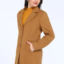 breil by fort collins Tweed Solid Coat For Women image 3