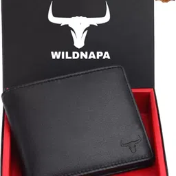 wild napa Men Casual Black Genuine Leather RFIDWallet-picture-10
