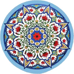 onlyone1 Round Pack of 1 Table Placemat image 1