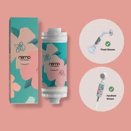 nemo by nemo Vitamin Shower Filter (Cherry Blossom) Fixed Mount image 4