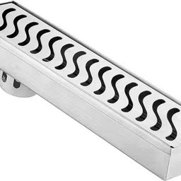 ruhe Floor Stainless Steel Push Down Strainer image 2
