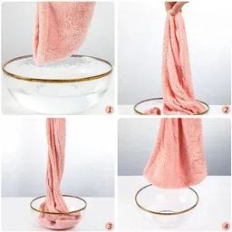 daluci Microfiber 500 GSM Hair, Bath, Face, Beach Towel image 4