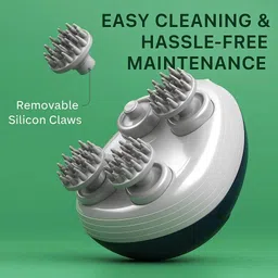 Maycare Electric Head,Scalp Massager | Rechargeable Head Kneading Massage Machine 3 Speed Mode Handheld.Portable,Scalp Scratcher Body Massager for Hair Growth Massager image 2