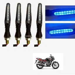 prime zone Front, Rear LED Indicator Light for Bajaj, Hero, Honda, TVS, Suzuki, Universal For Bike Universal For Bike-picture-28