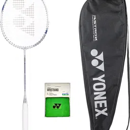 yonex Astrox Attack 9 With Wrist Band White Strung Badminton Racquet-picture-22