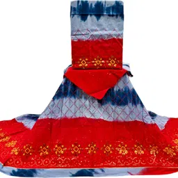 Embroidered Semi Stitched Rajasthani Poshak-image-31