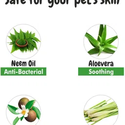 bscly Neem Cleanse Dog Shampoo, Moisturizes & Heals Skin Allergy Relief with Neem, Aloe and Tea Tree Oil Dog Shampoo image 2