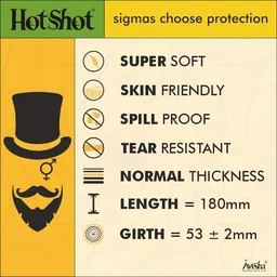 hotshot Combo Condom Men - 3in1, 4in1, Long Last, Ribbed Dotted, Chocolate, Extra Thin Condom image 4