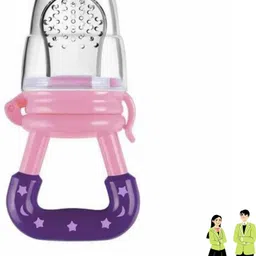 aapni dukan SST Sales Baby Food And Fruit Nibbler & Pacifier Teether BPA Free Nibbler BH249 Feeder image 1