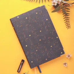 doodle Premium Hard Bound Timeless Grace A5 Notebook With Metal Corners | Ruled 160 Pages-picture-25