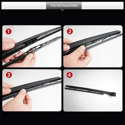 AutoClean Rear Wiper Arm Blade Set For Audi Q7 Old (2007-2015) (Windshield Washer Tablet Free) image 5