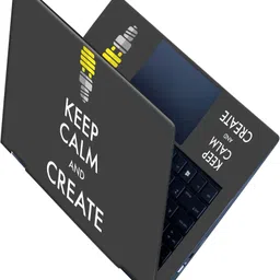 SCOTLON _All Panel_Calm and create_ Vinyl Laptop Skin Compatible for 15.5 inch-image-9