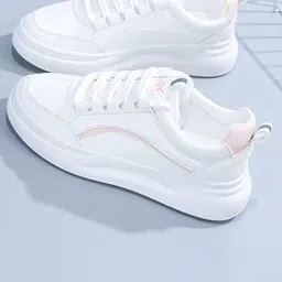 layasa Casual Sneakers White Shoes For Girls And Sneakers For Women-picture-35