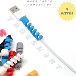 RuHaNest data cable protector cover data cable protector rubber cable cover protector Cable Protector-image-3