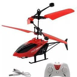 taruzba Remote Control Exceed Sensor Helicopter Toy with Charger for Kids (Red)-picture-18