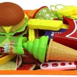 pixplay My Happy Meal Toys Set Food Set Toy for Kids image 2