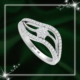 pmn Silver Cubic Zirconia Rhodium Plated Ring image 4