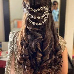 roshni creation WOMEN THREE LAYER HAIR BROACH Hair Accessory Set-picture-16