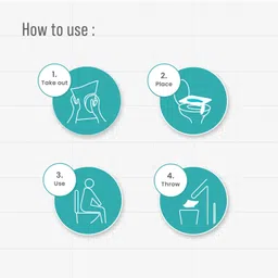 peebuddy Paper Toilet Seat Cover image 5