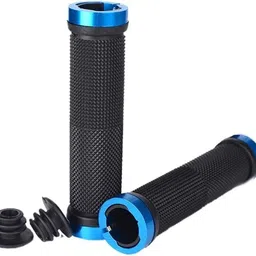 Bike Handle Grips Silicone Lock-on Bicycle Handle Bar for MTB, BMX Mountain Bicycle Handle Grip-image-13