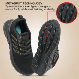 genve Stylish Comfortable Walking Wear and Runing Sports Shoes For Men's. Party Wear For Men image 2