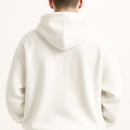 zylute fashion Men Full Sleeve Solid Hooded Sweatshirt image 2