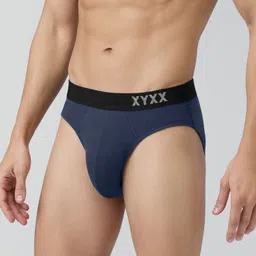xyxx Pack of 2 Solid Men Brief image 4