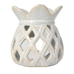 tayhaa Pineapple Aromatherapy White Ceramic Oil Diffuser image 5