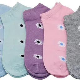 basketship Women Self Design Low Cut image 2