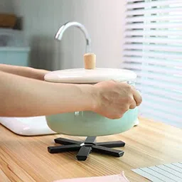 vattu Folding Heat Insulation Pad for Kitchen, Folding Insulated Pad for Hot Pots Heat Insulation Pad Trivet image 3