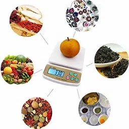 Gorofy Digital 10kg x 1g Kitchen Scale Balance Multi-purpose weight measuring machine SF 400A Weighing Scale (Multicolor) Weighing Scale image 5
