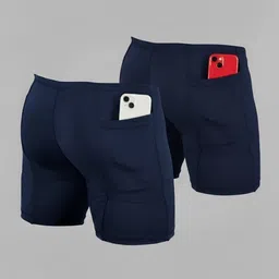 troopline Solid Men Dark Blue, Dark Blue Tights image 1