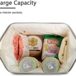 brg little champ Backpack Icecream Print - Blue Baby Diaper Bag image 5