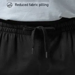 damensch Men Solid Black Track Pants image 2