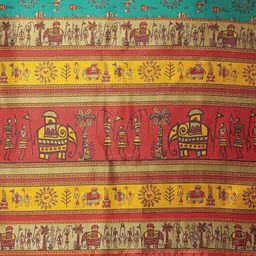 yashika Printed Daily Wear Art Silk Saree image 4