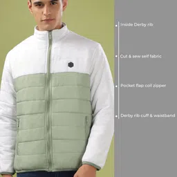 dollar Men Colorblock Bomber Jacket image 4