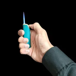 jgg jain gift gallery Pocket Lighter Flip-Top Metal Design Windproof Jet Flame with Smooth and Elegant Feel Pocket Lighter image 2