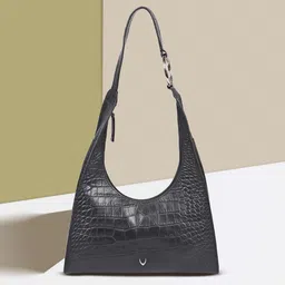 hidesign Women Black Shoulder Bag-picture-14