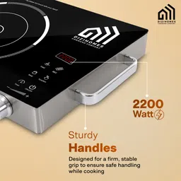 dizihomes 2200 W Radiant Cooktop Touch Panel image 4