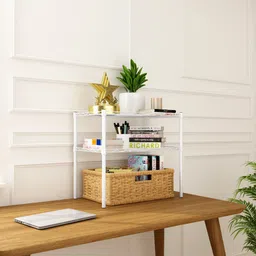 flipkart perfect homes studio Book shelf Metal Open Book Shelf-picture-17