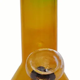 vyxoo 6 Inch Rasta Round Glass Water Pipe Beer Bong Funnel image 3