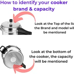 pioneer Compatible with 10 Litre Pigeon Outer Lid Pressure Cooker(Favourite/Delux/Special) 245 mm Pressure Cooker Gasket image 5